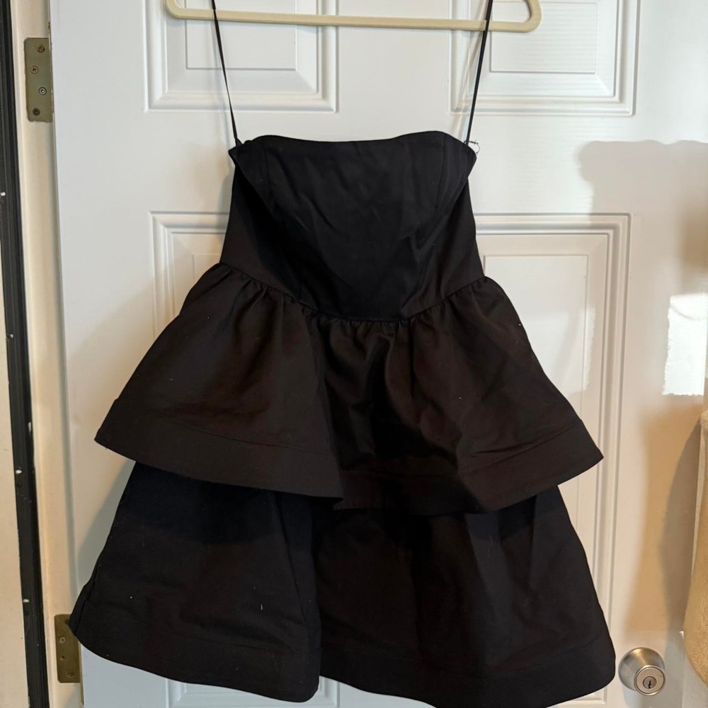 ASTR Leola black skater dress - Picture 6 of 8